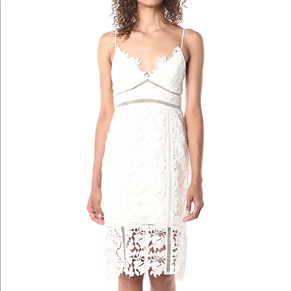 Bardot | Dresses | Bardot White Lace Botnica Sheath Dress | Poshmark